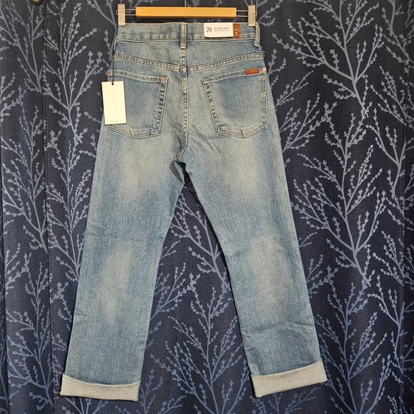 7 For all Mankind Vintage High Waist Josefina Boyfriend Jeans - Picture 2 of 12